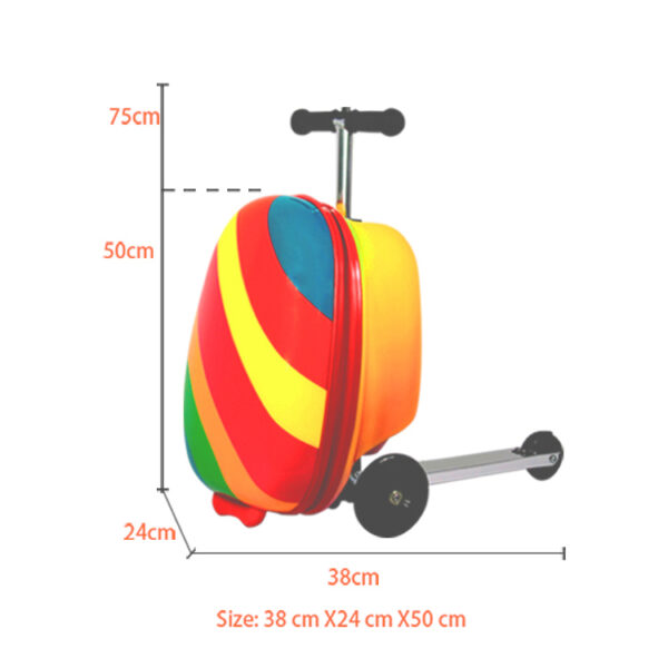 kids scooter luggage