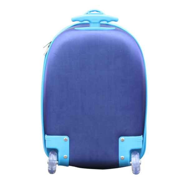 blue rainbow kids luggage