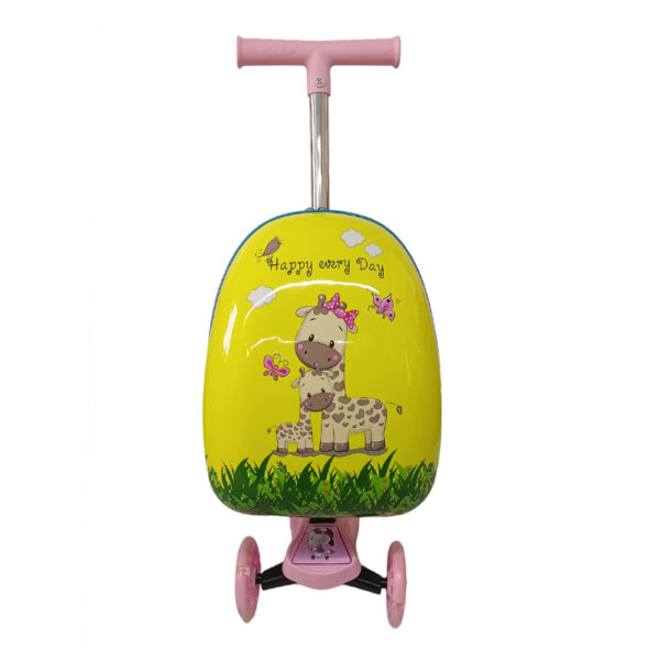 Giraffe kids scooter luggage